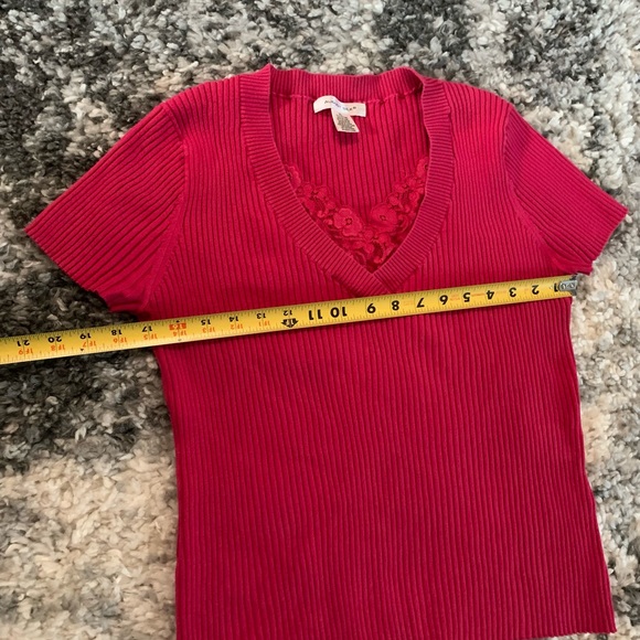 August Silk Women’s Pink Blouse Size XL - Picture 5 of 13